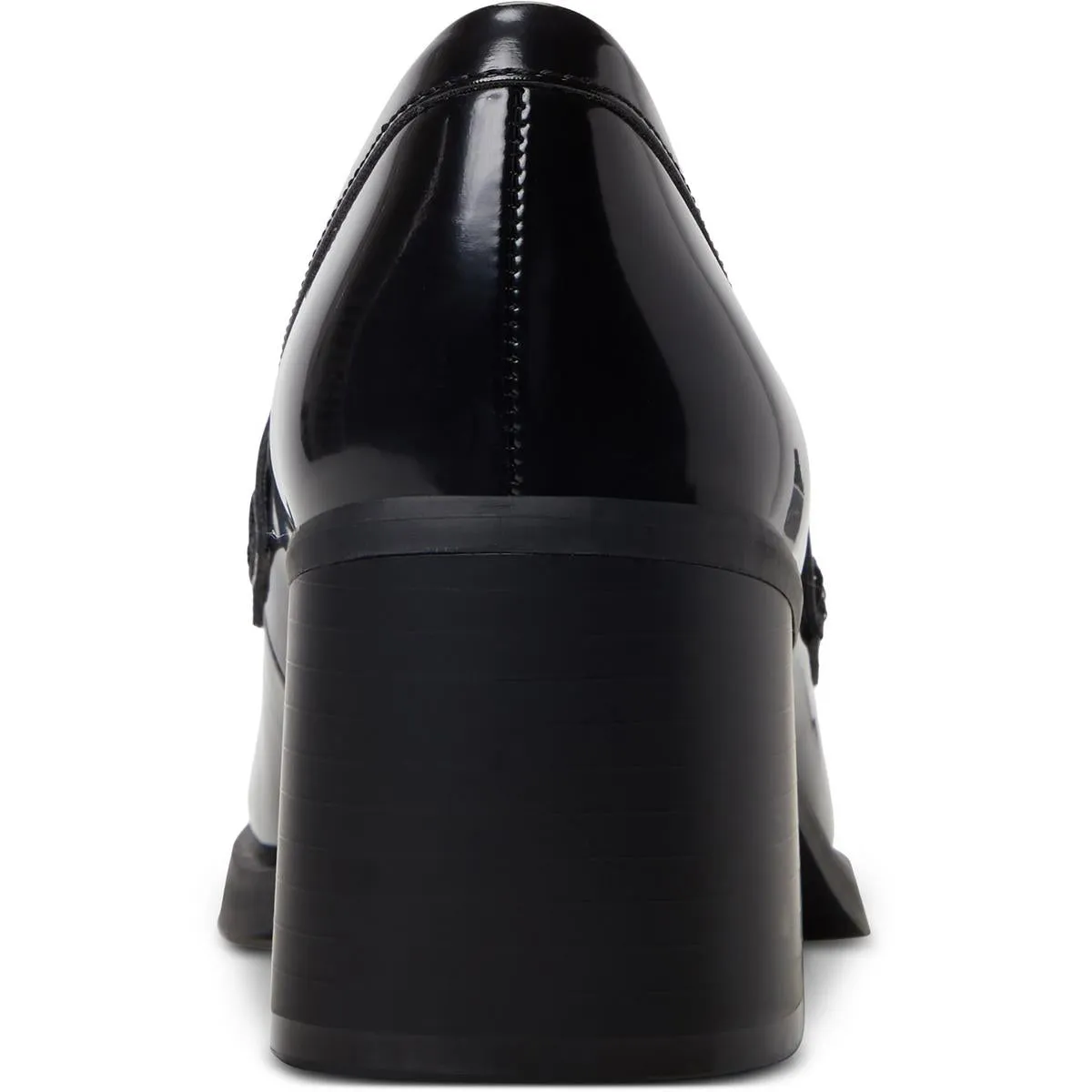 138045330009 Womens Block Heel Manmade Loafers
