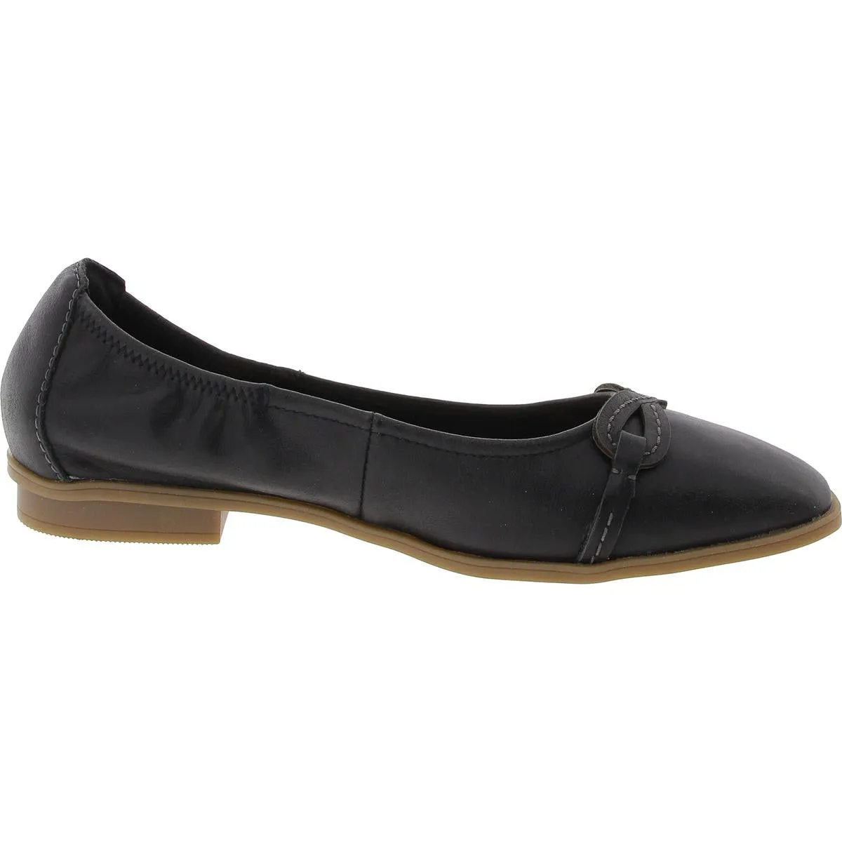 261712774088 Womens Block Heel Manmade Ballet Flats