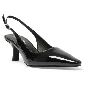 Abella Heel in Black Patent