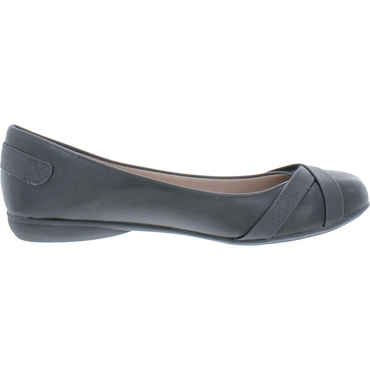 Adalene Womens Padded Insole Slip On Ballet Flats