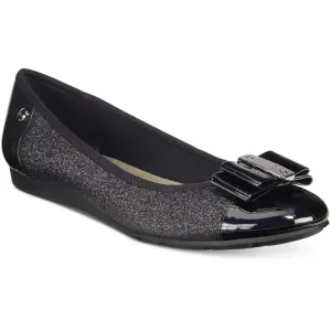 Akarica Womens Sequined Manmade Ballet Flats