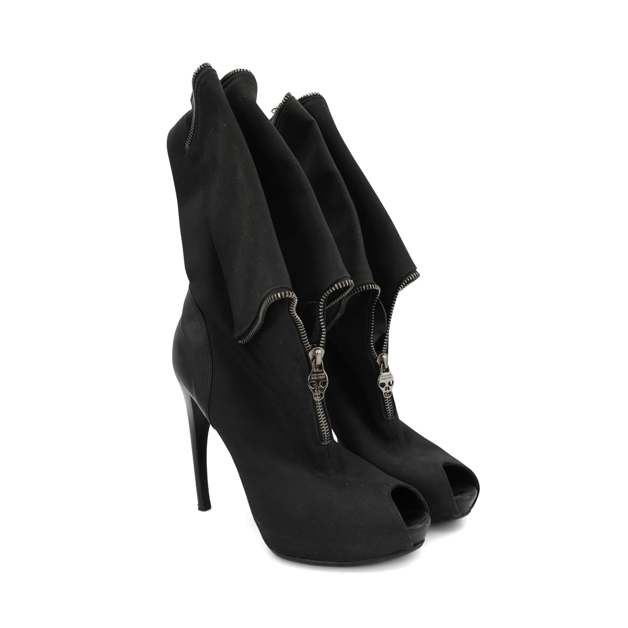 Alexander McQueen Stiletto Booties - Women's 38