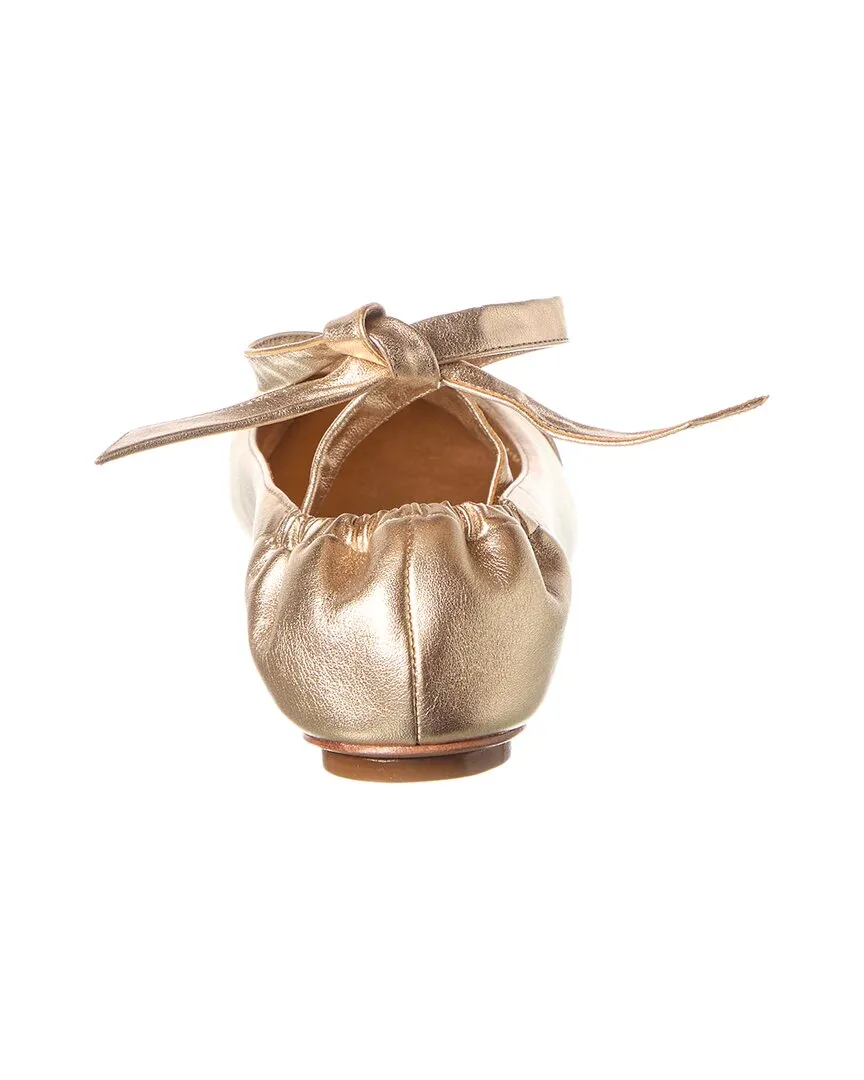 Alexandre Birman Clarita Leather Ballet Flat