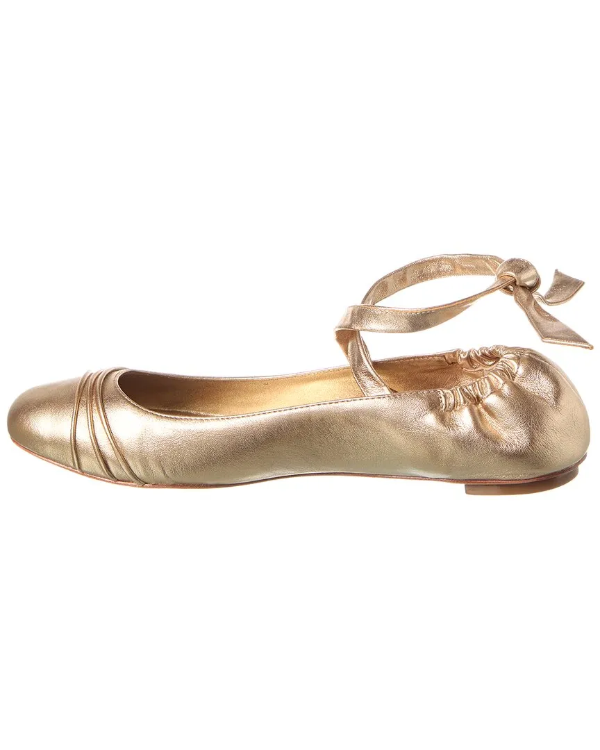 Alexandre Birman Clarita Leather Ballet Flat