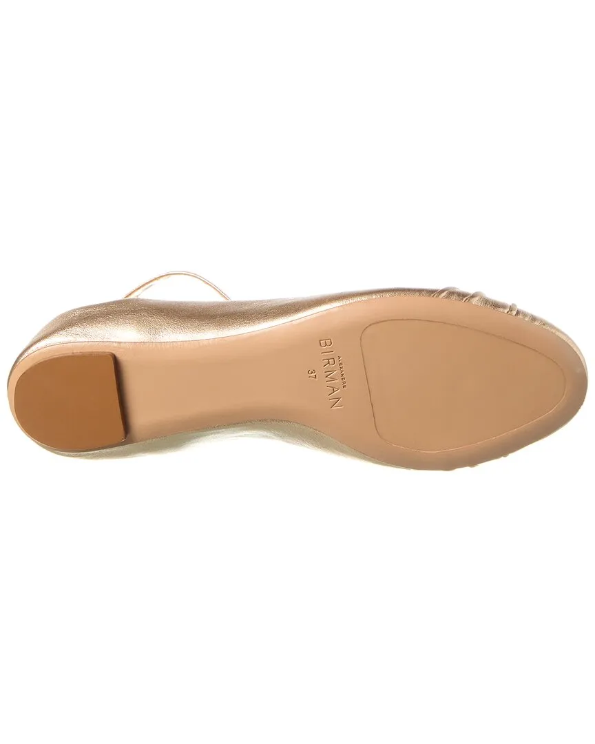 Alexandre Birman Clarita Leather Ballet Flat