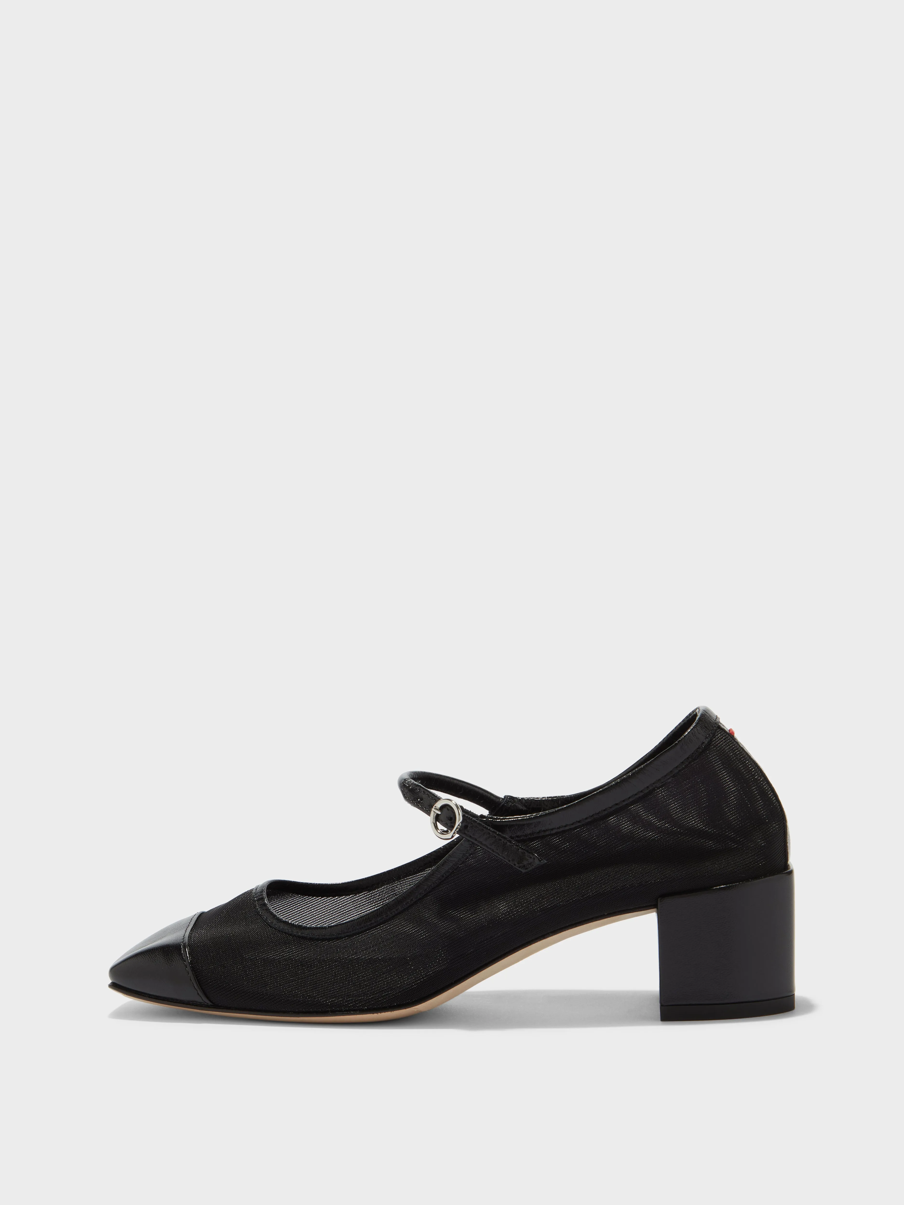 Aline Mesh Mary-Jane Pumps