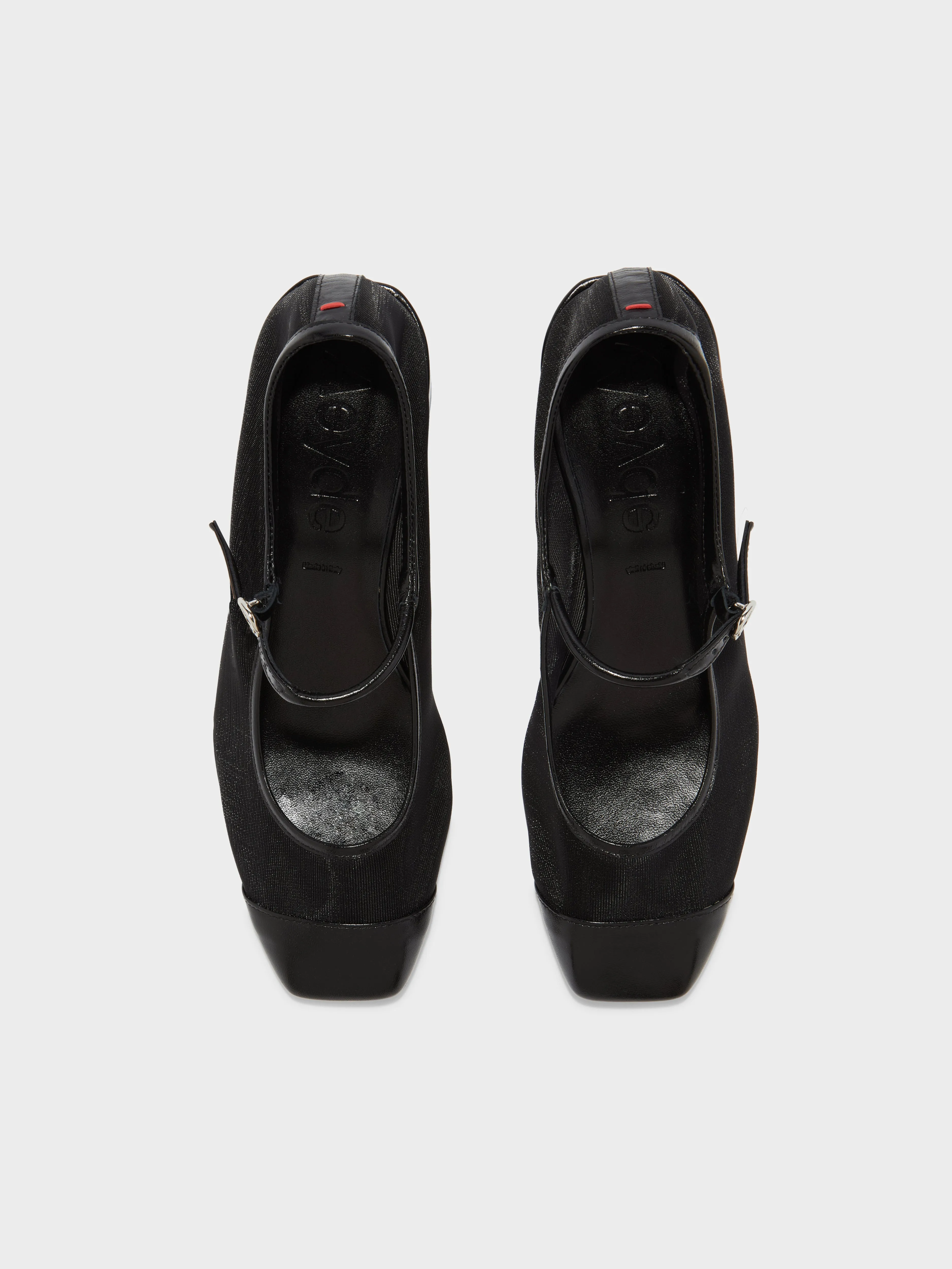 Aline Mesh Mary-Jane Pumps