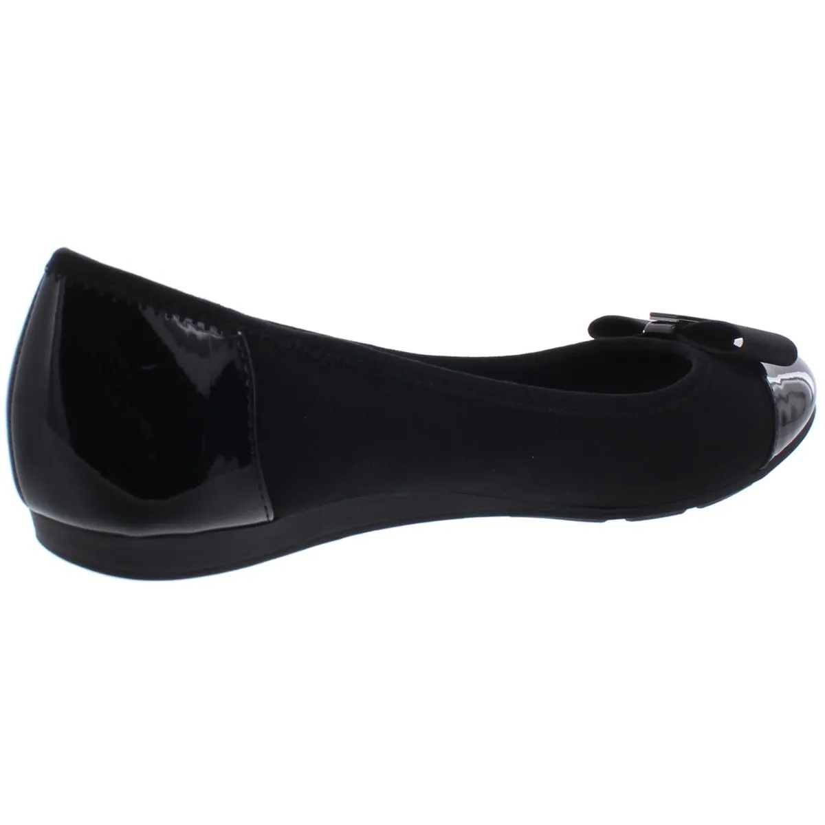 Alive Womens Patent Slip On Ballet Flats
