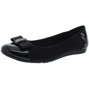 Alive Womens Patent Slip On Ballet Flats