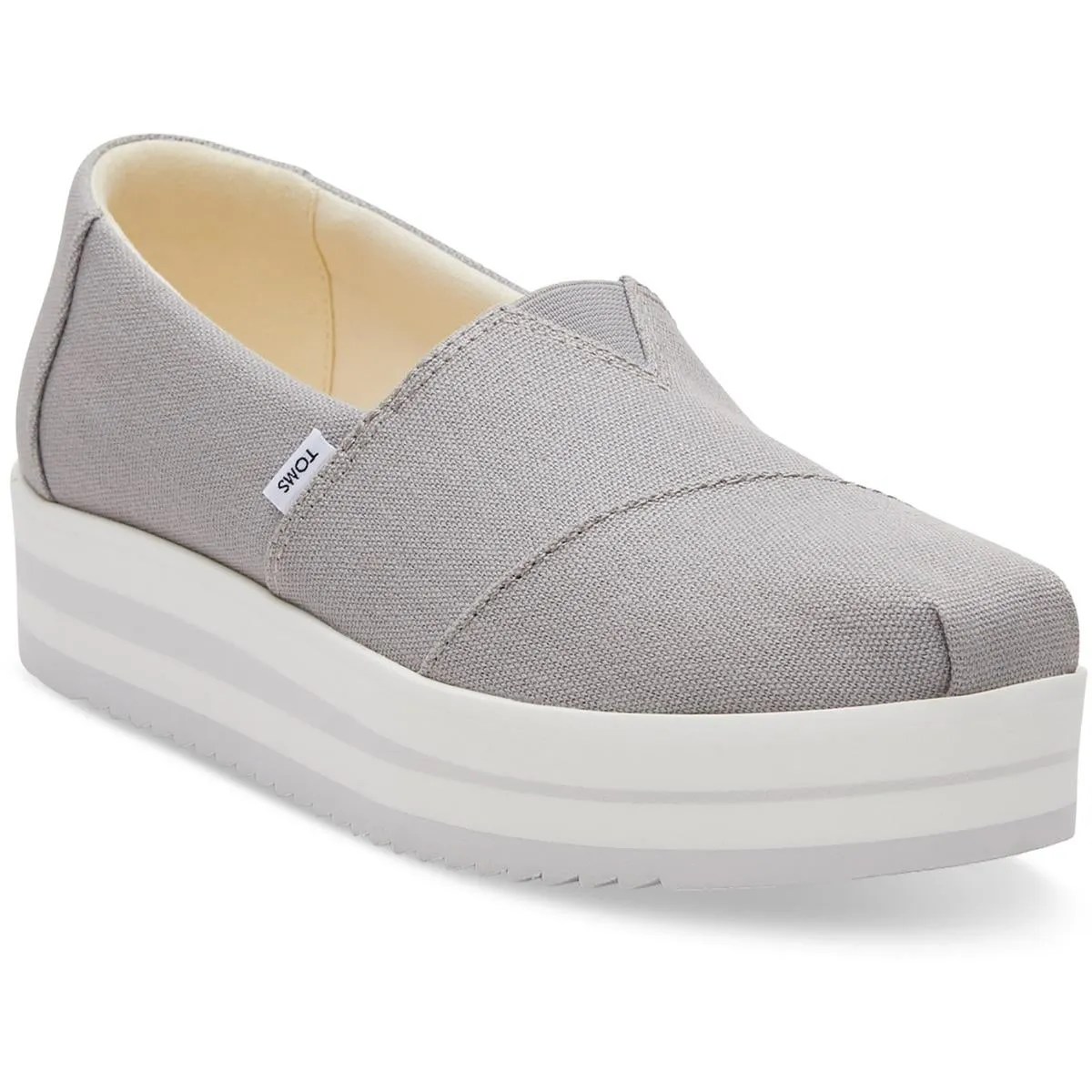 Alp Midform Womens Slip On Heel Slip-On Sneakers