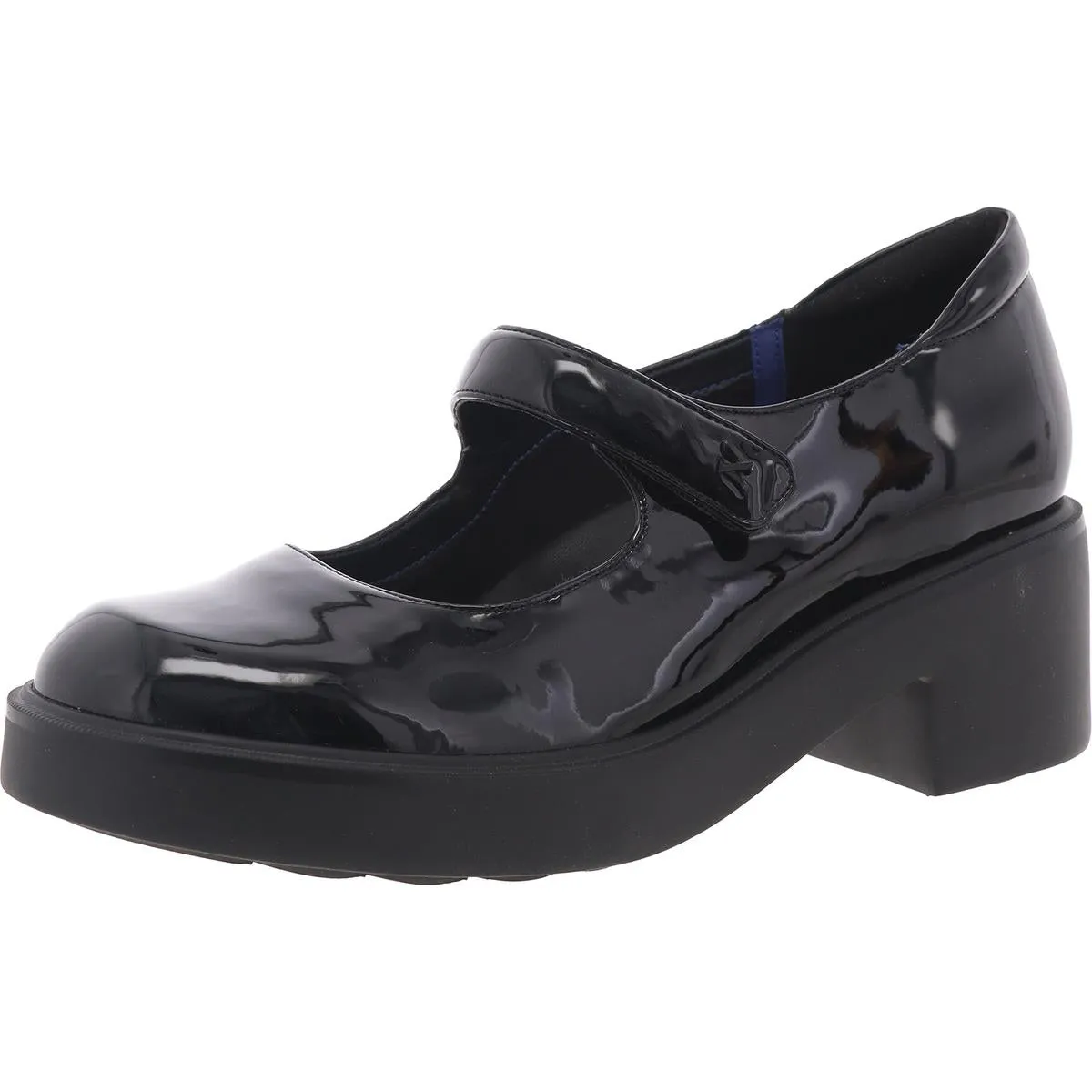 Amanda Womens Solid Manmade Mary Janes
