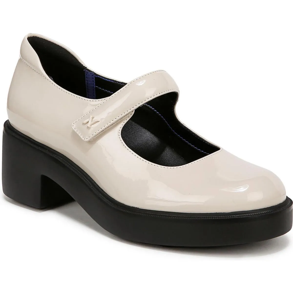Amanda Womens Solid Manmade Mary Janes