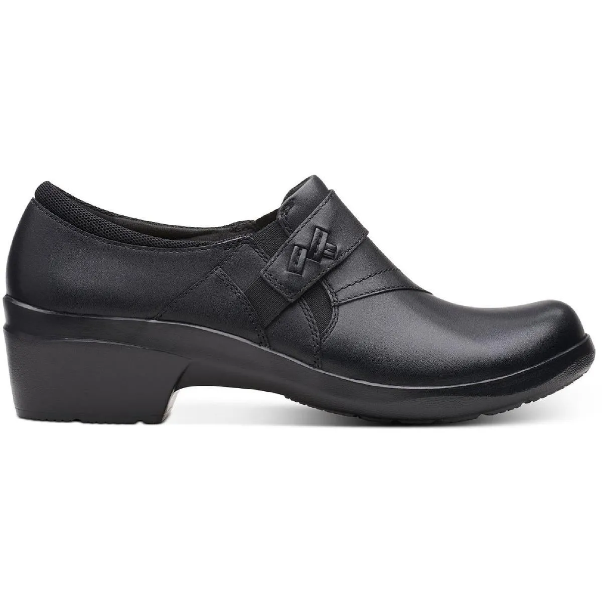 ANGIE PEARL Womens Leather Slip On Slip-On Shoes
