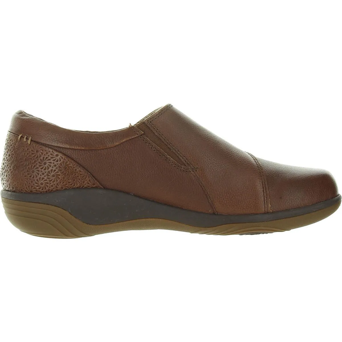 Anna Womens Laceless Leather Clogs