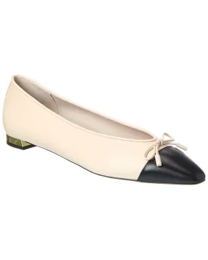 Aquazzura Gioia Leather Flat