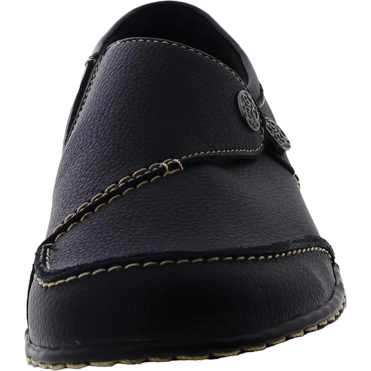 Ashland Lane Womens Slip On Round Toe Flat Shoes