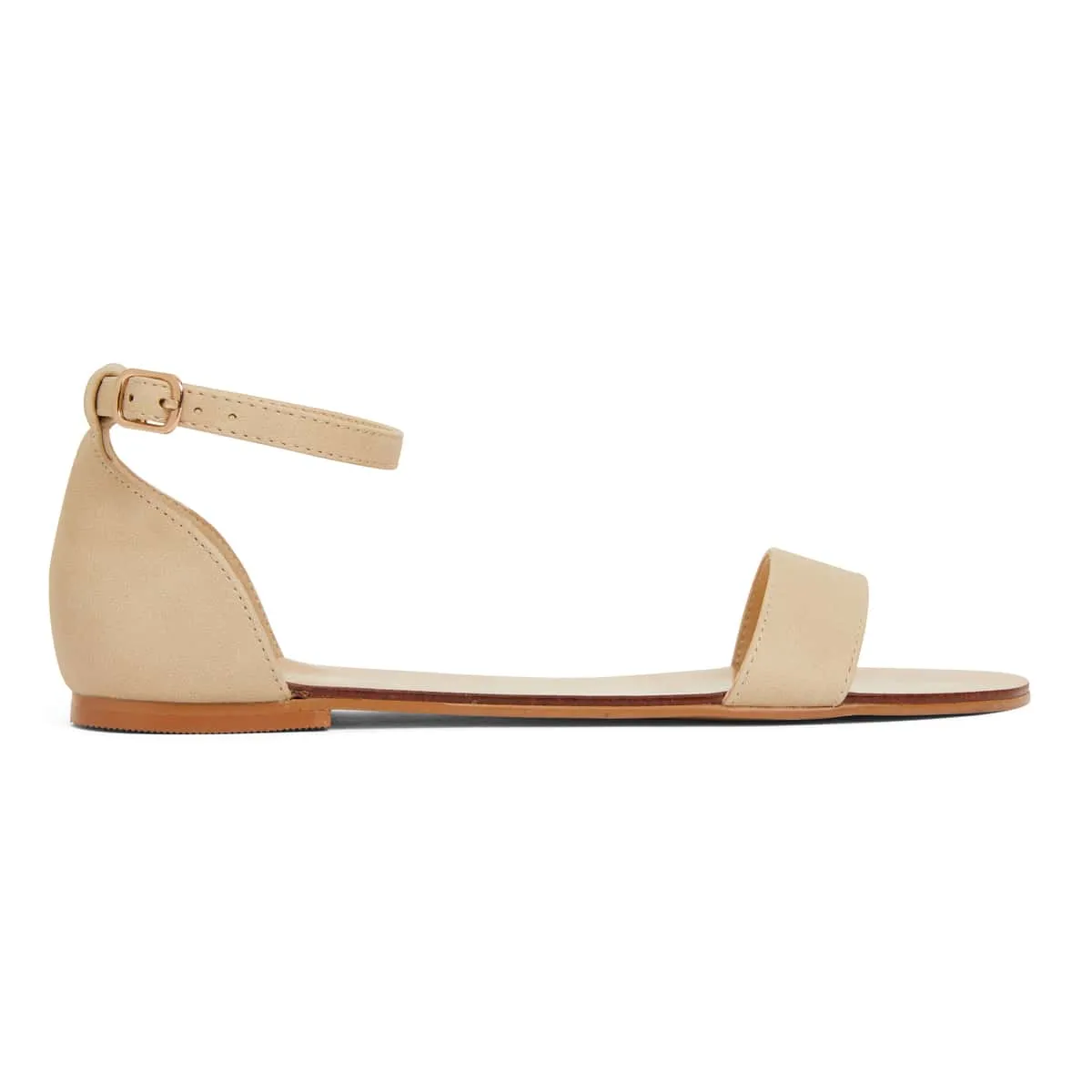 Babco Sandal in Nude Smooth