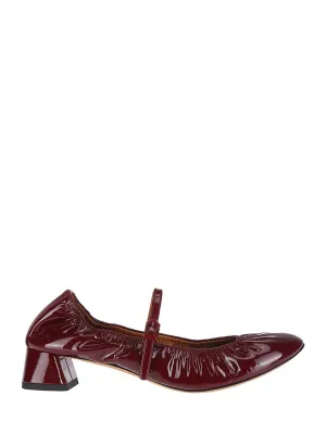 Ballerina With Strap And Heel