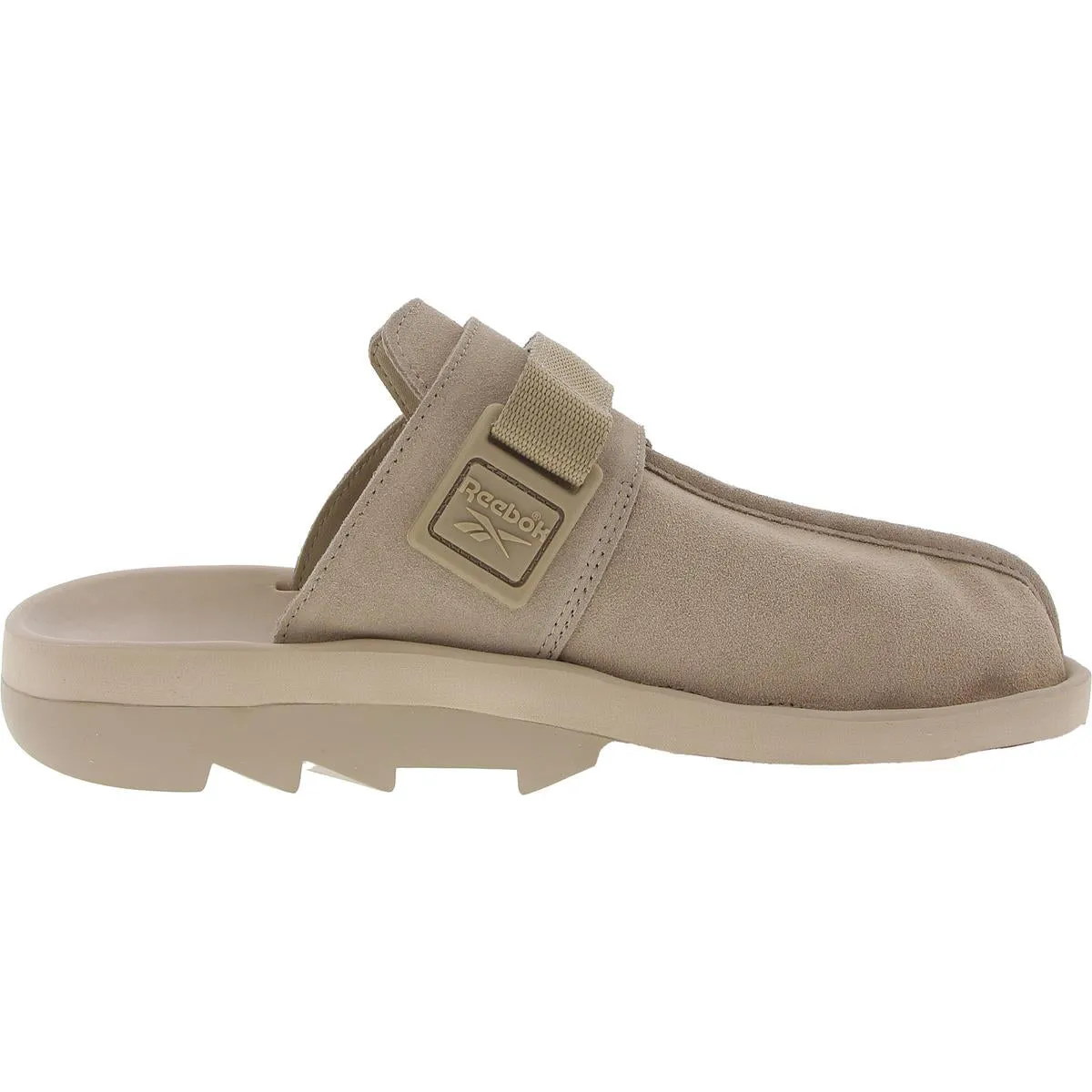Beanik Womens Adjustable Faux Suede Mules
