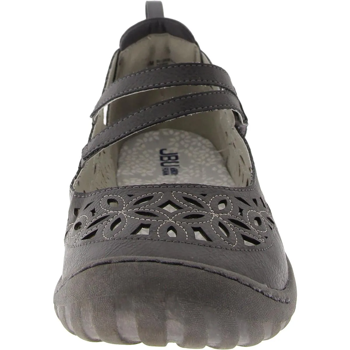 Bellerose Encore Womens Faux Leather Memory Foam Mary Janes
