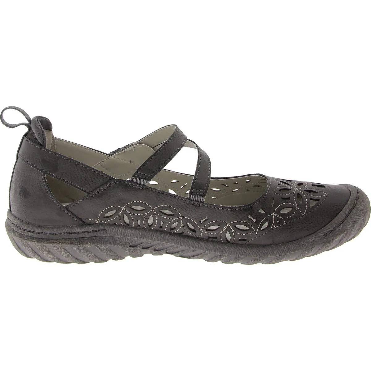 Bellerose Encore Womens Faux Leather Memory Foam Mary Janes