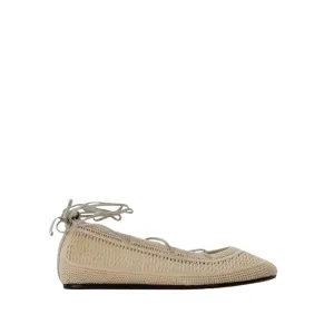 Belna Ballerinas - Cotton - Beige