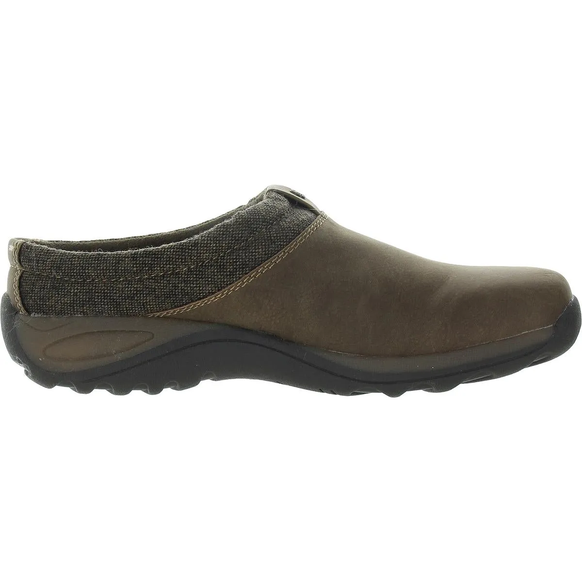 Bessie Womens Padded Insole Faux Leather Mules