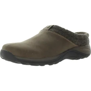 Bessie Womens Padded Insole Faux Leather Mules