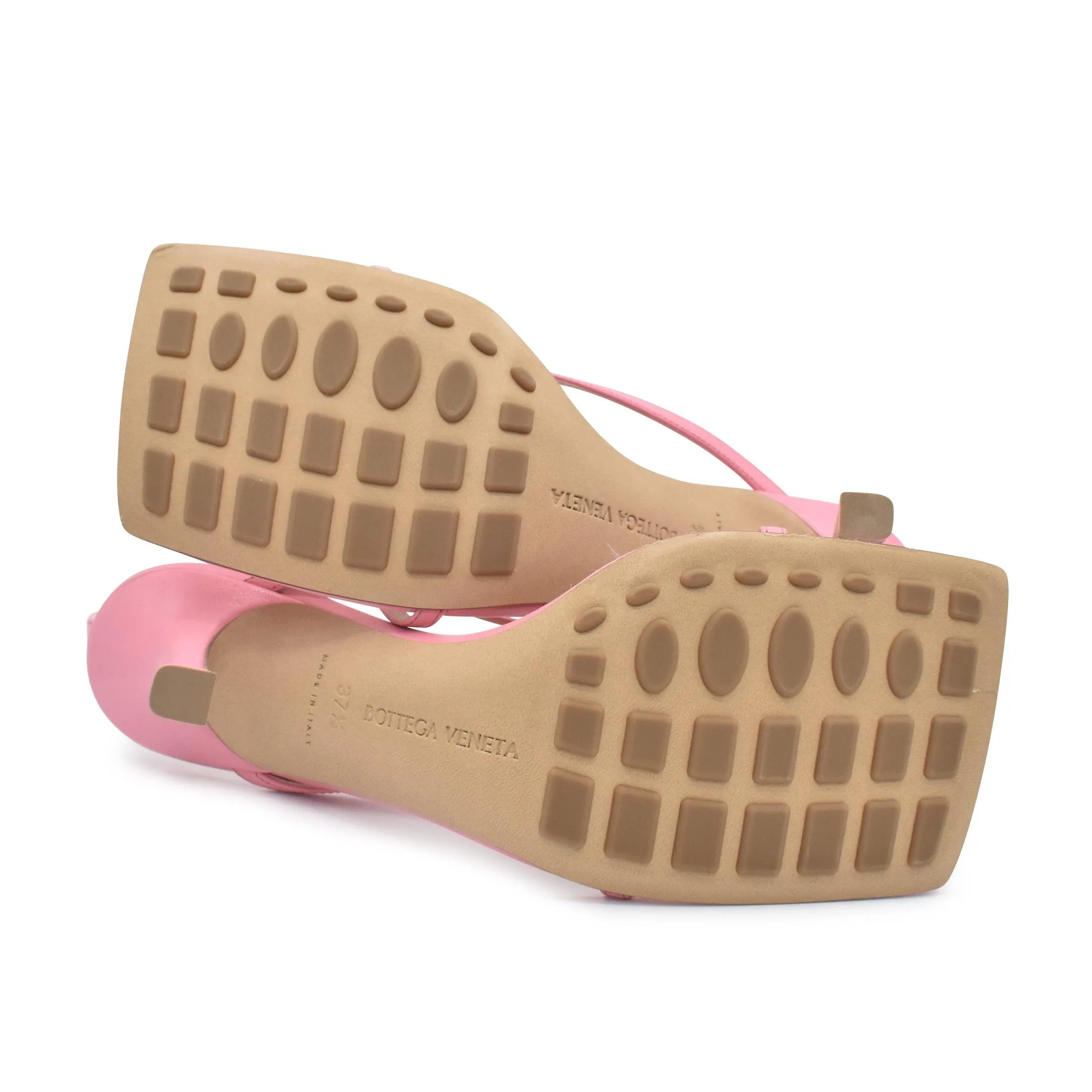 Bottega Veneta Stretch Strap Sandals - Women's 37.5
