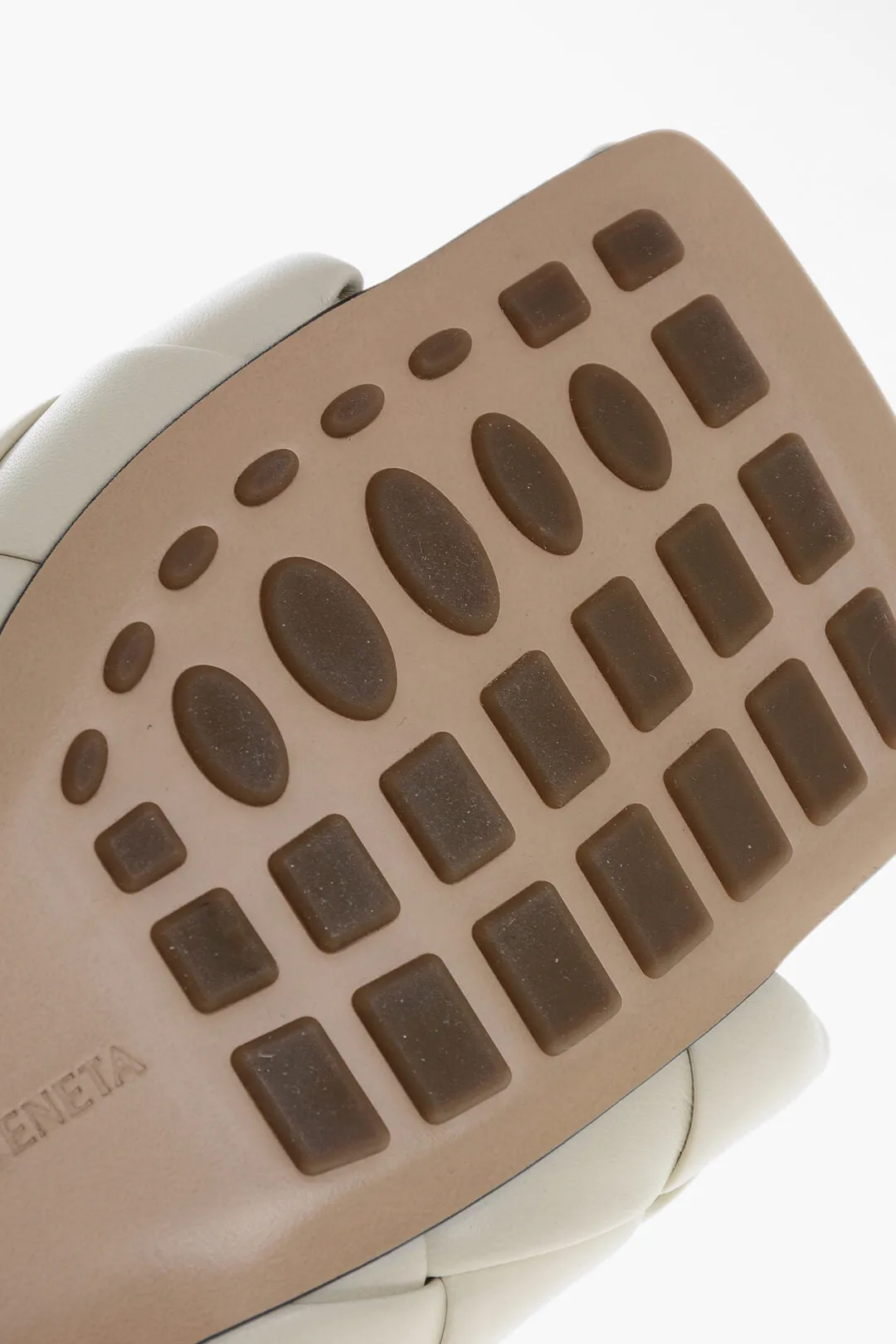 Bottega Veneta Woven Leather Lido Sliders