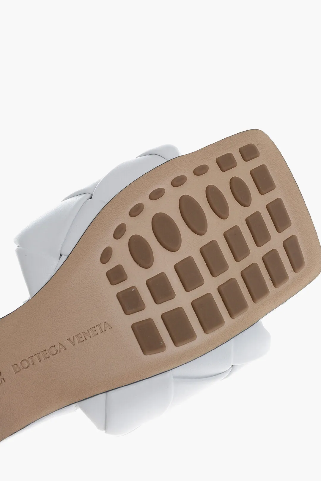 Bottega Veneta Woven Leather Lido Sliders