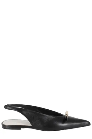 Bow Flat Slingback