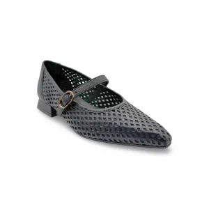 BRO5259 Black Mary-Jane Flat
