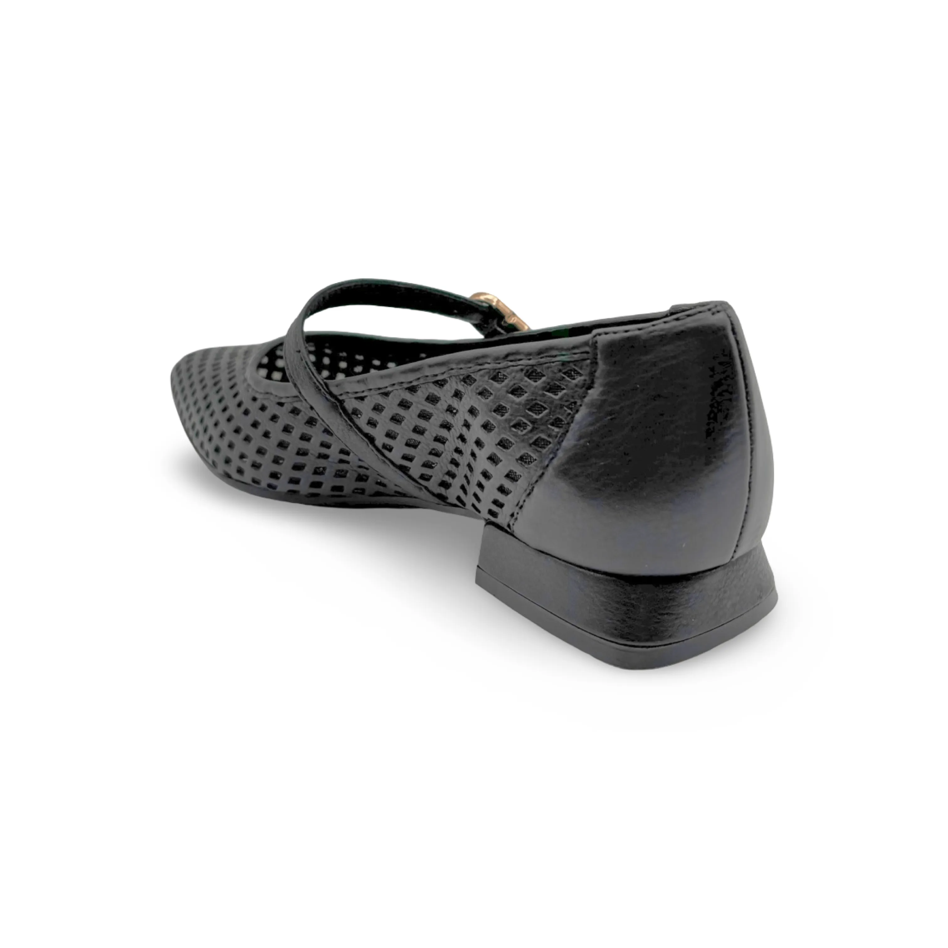 BRO5259 Black Mary-Jane Flat