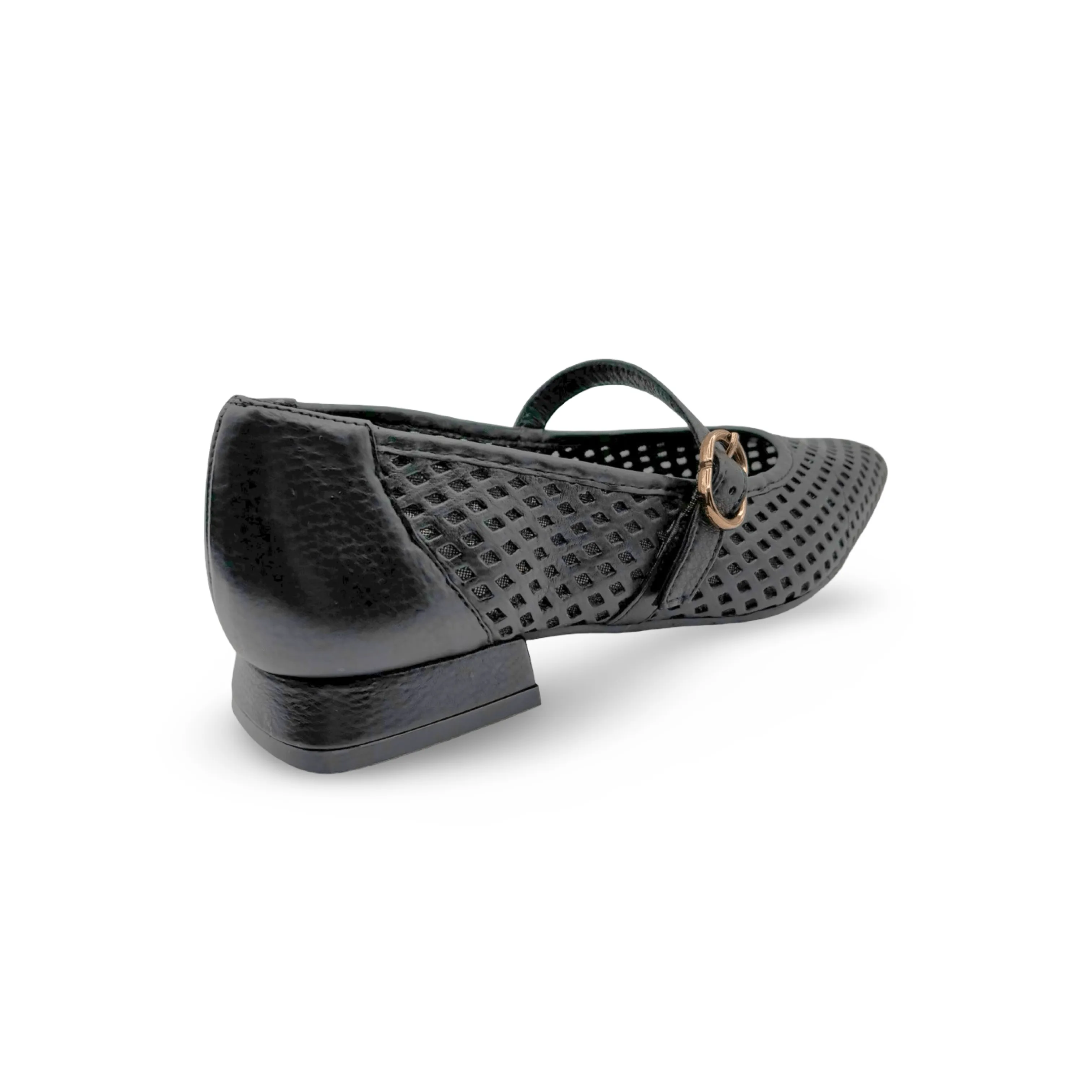 BRO5259 Black Mary-Jane Flat