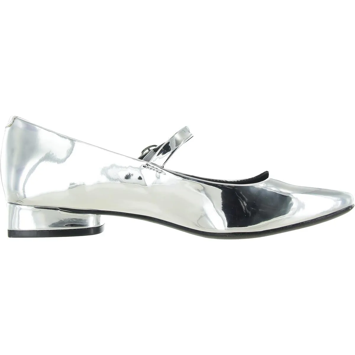 Calgary Womens Faux Leather Buckle Mary Janes