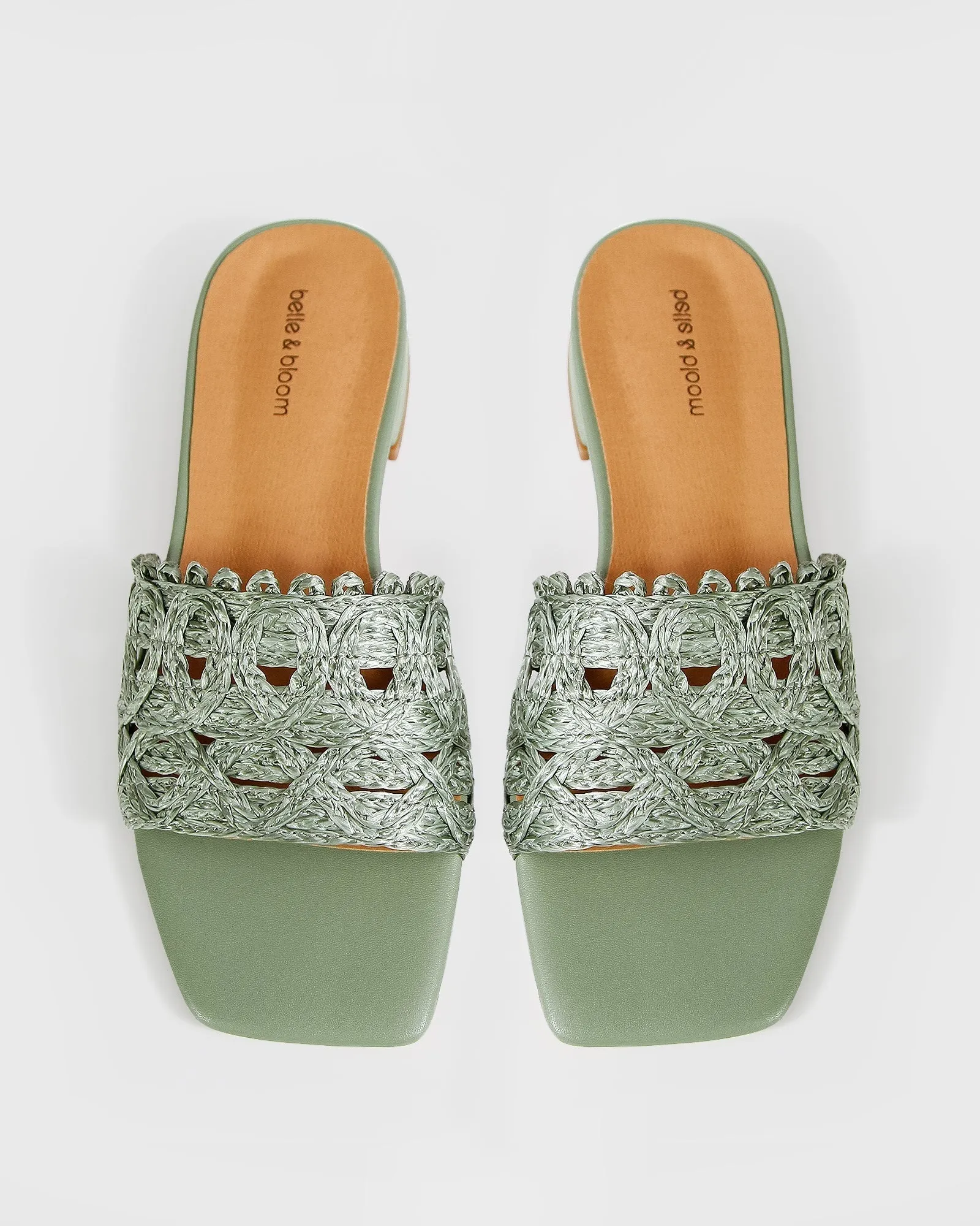 Can't Quit You Raffia Slide