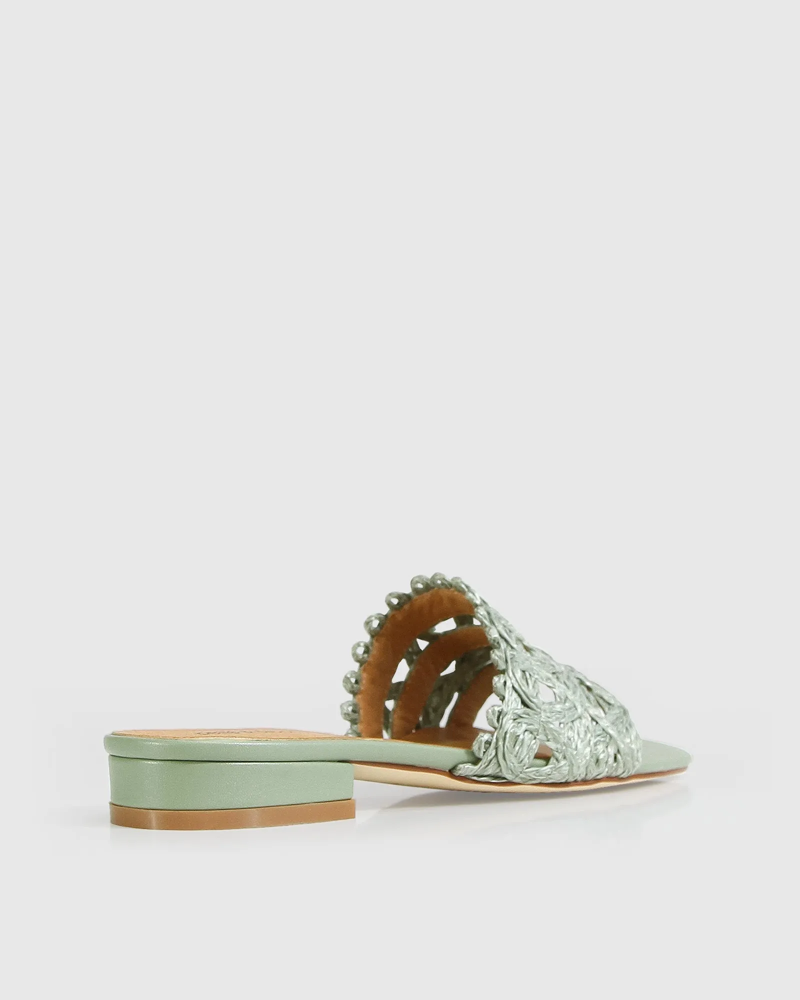 Can't Quit You Raffia Slide