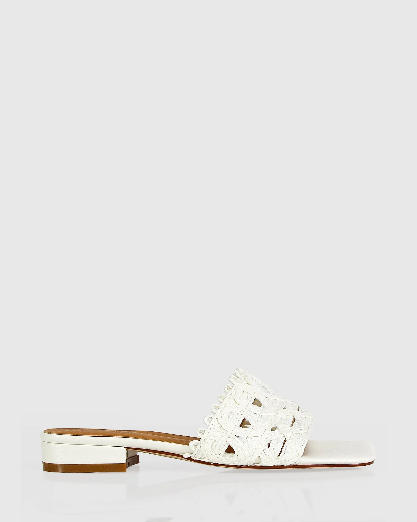 Can't Quit You Raffia Slide