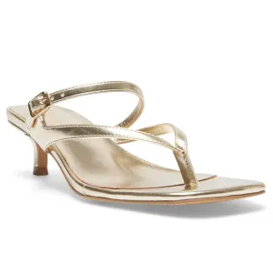 Capri Thongs in Soft Gold Smooth