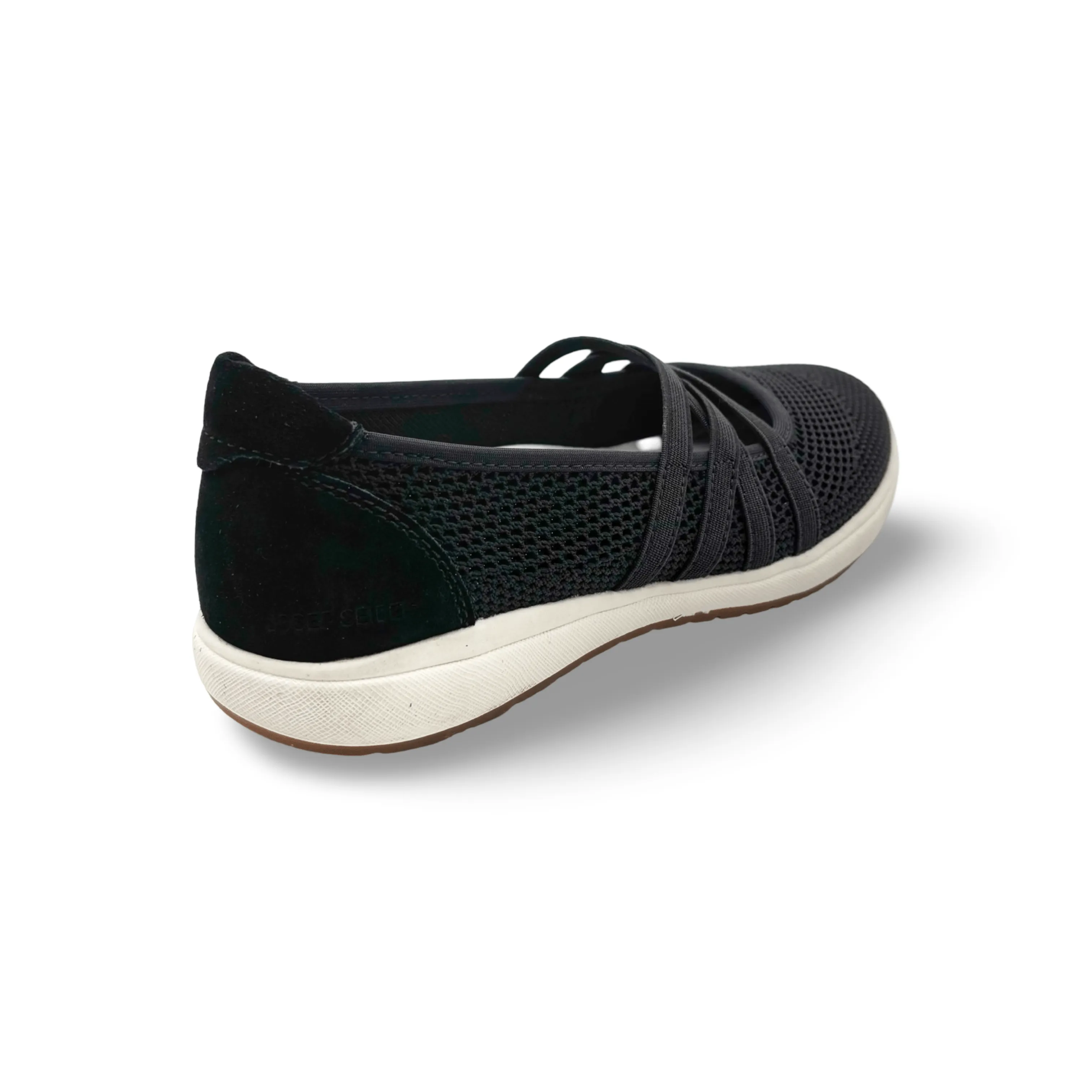Caren Black Knit Sneaker
