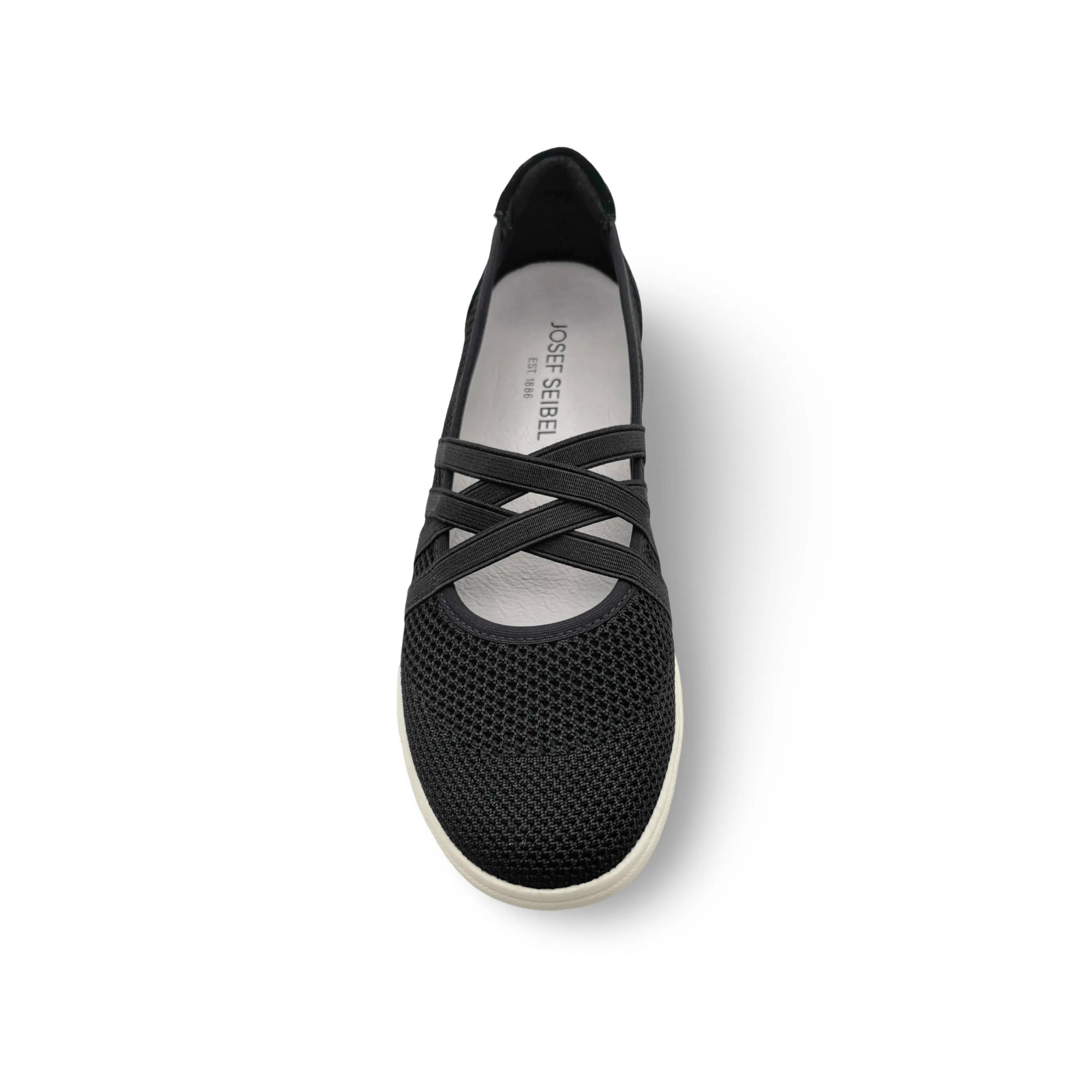 Caren Black Knit Sneaker