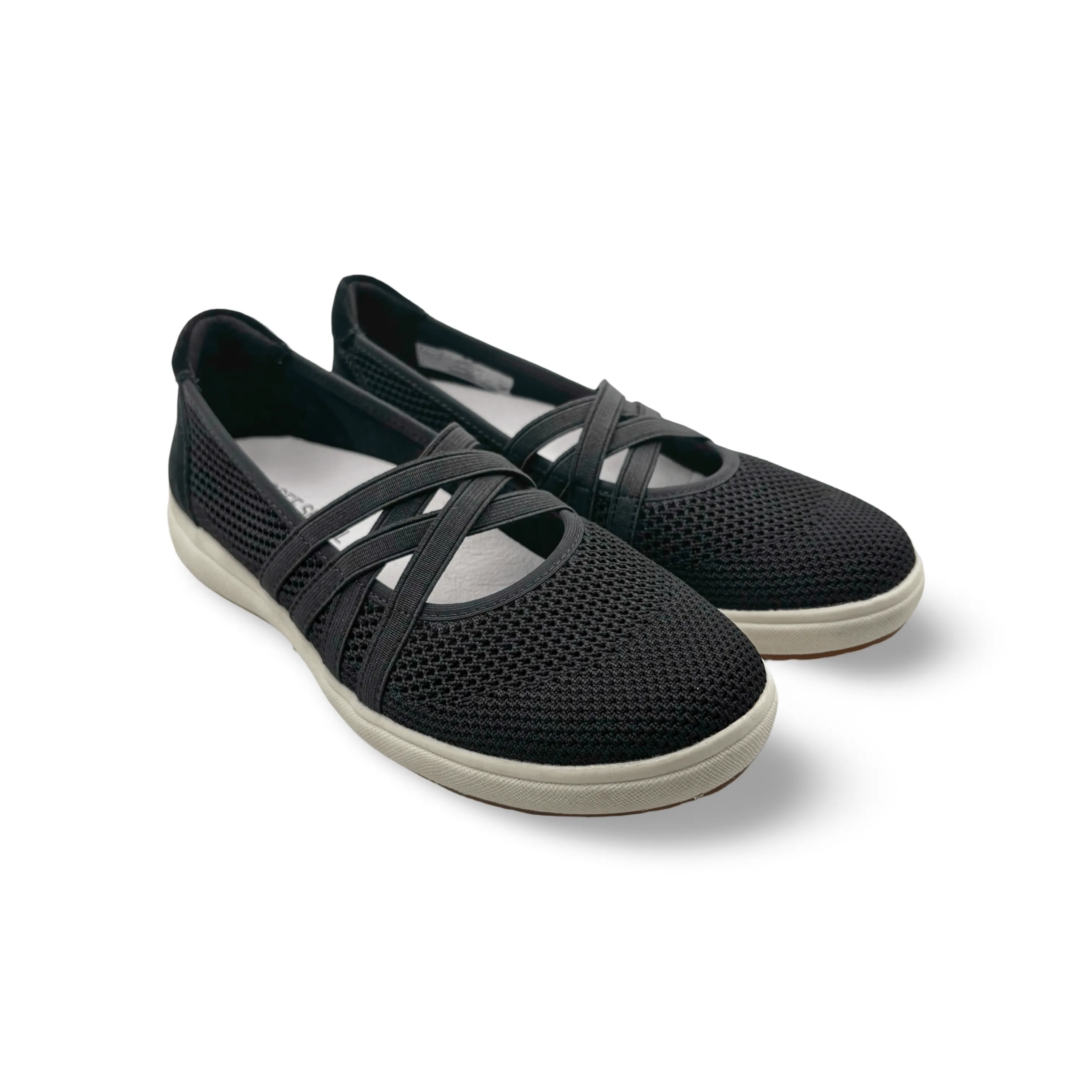Caren Black Knit Sneaker