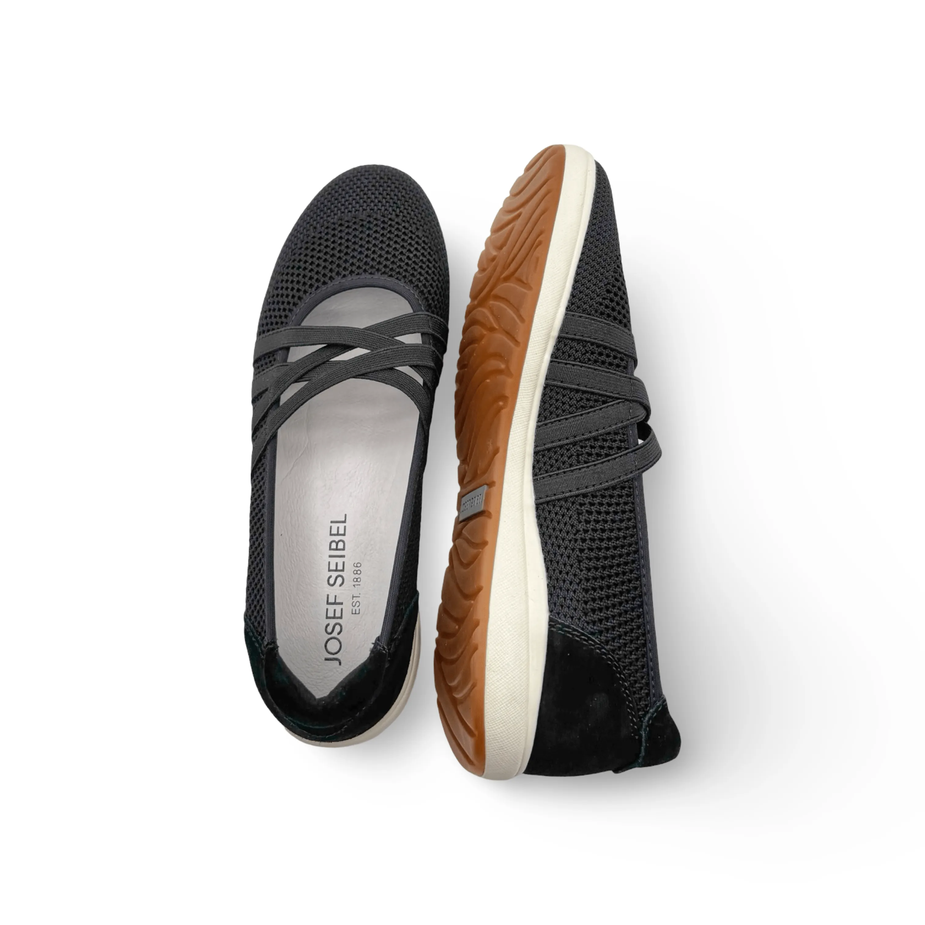 Caren Black Knit Sneaker