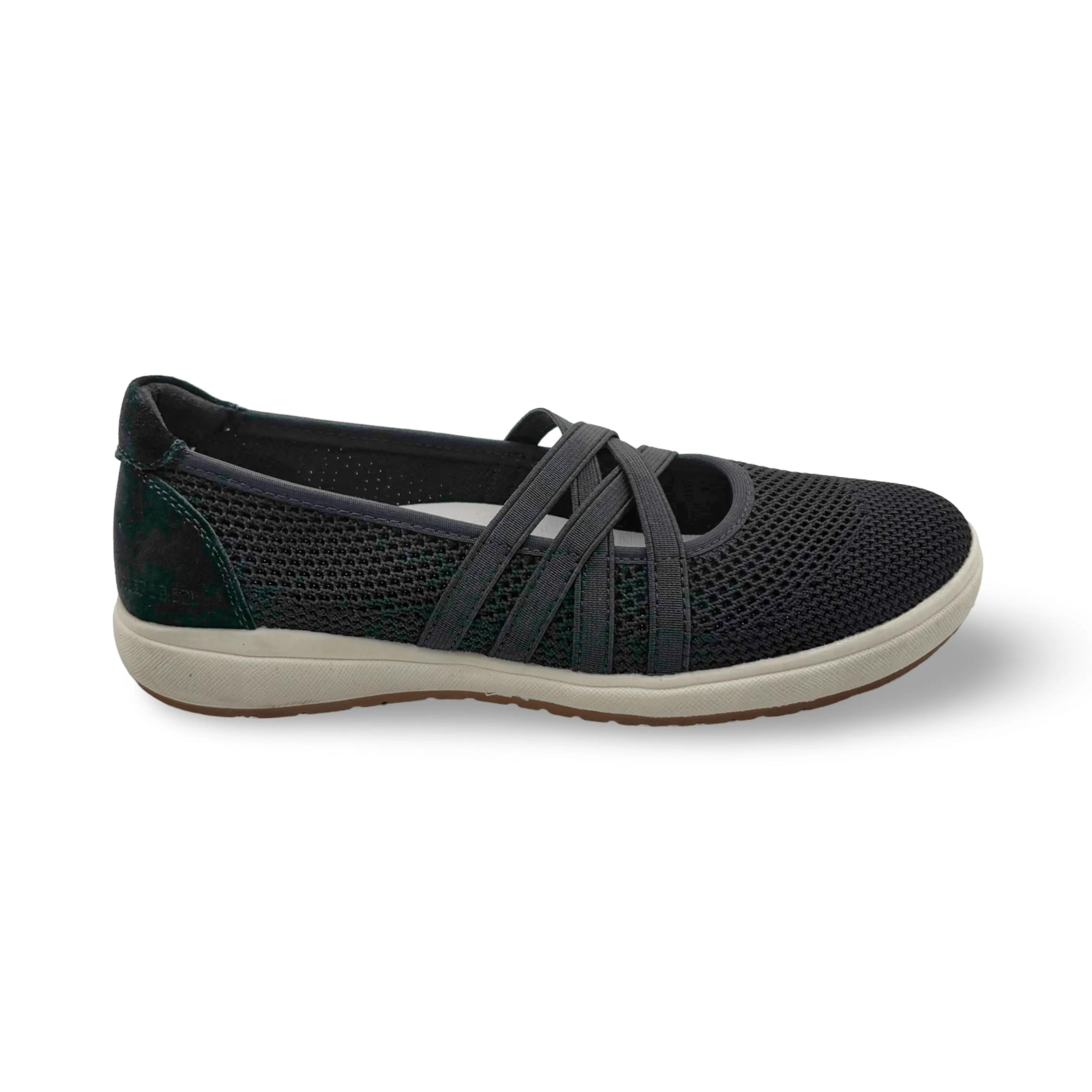 Caren Black Knit Sneaker