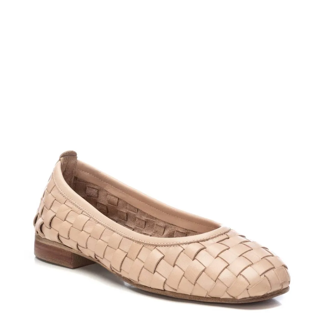 Carmela Leather Collection Women's Braided Flats By XTI