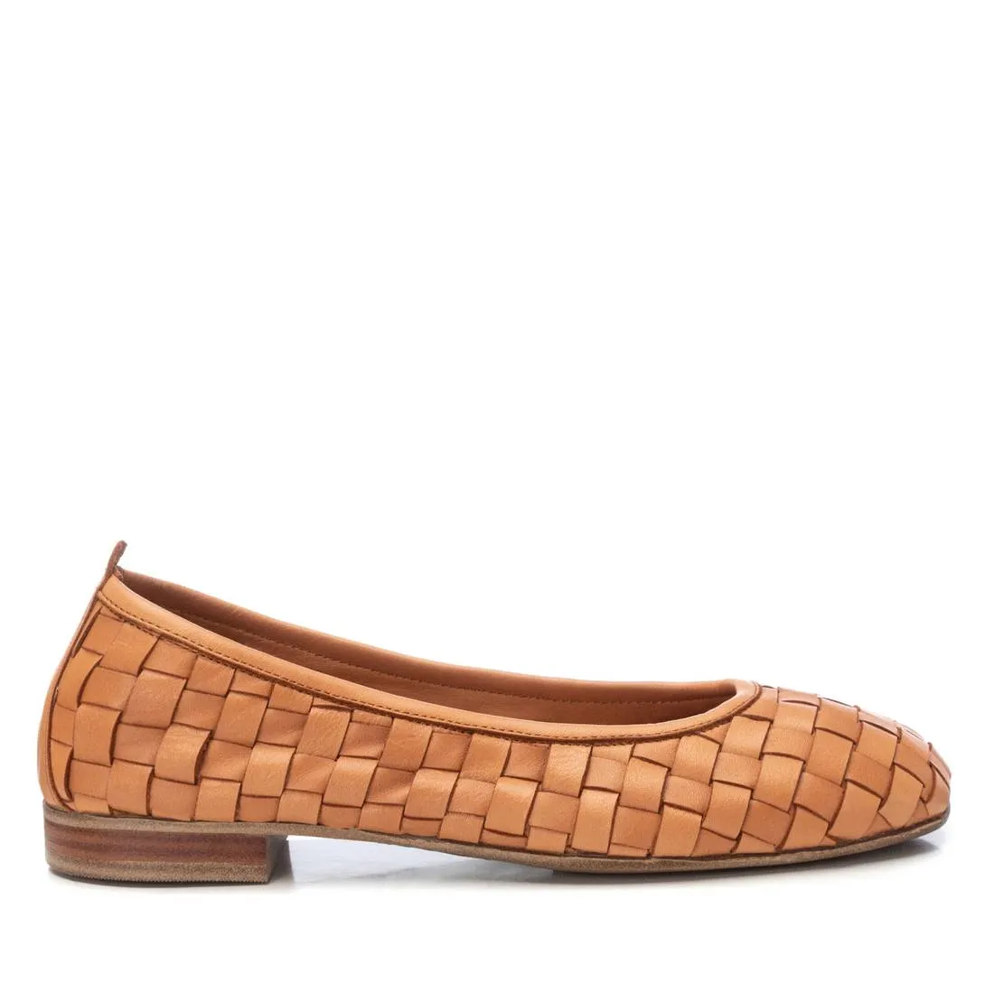Carmela Leather Collection Women's Braided Flats By XTI