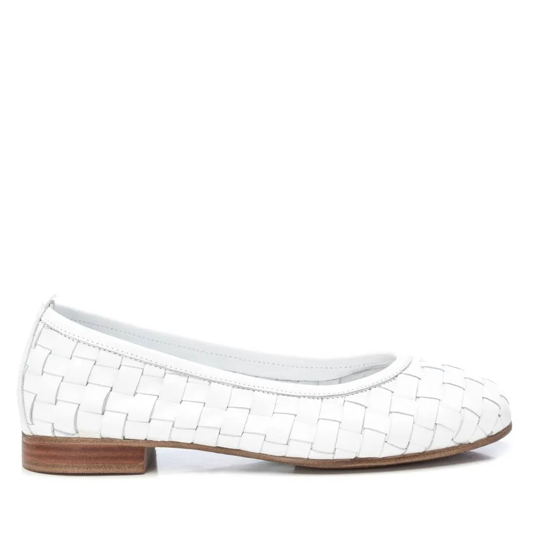 Carmela Leather Collection Women's Braided Flats By XTI