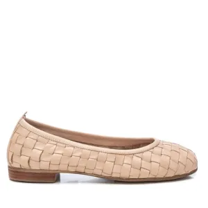 Carmela Leather Collection Women's Braided Flats By XTI
