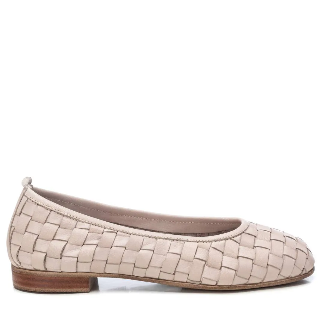 Carmela Leather Collection Women's Braided Flats By XTI